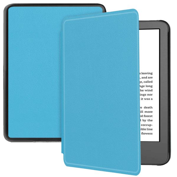 imoshion Slim Hard Sleepcover Amazon Kindle (2022) 11th gen - Bleu clair