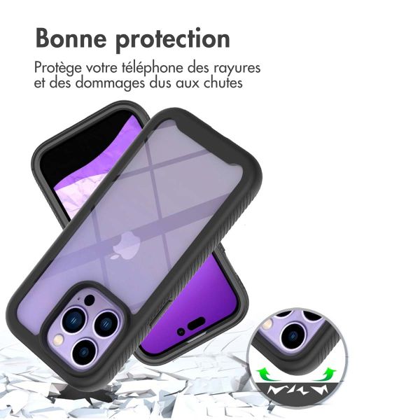 iMoshion Coque 360° Full Protective iPhone 14 Pro - Noir