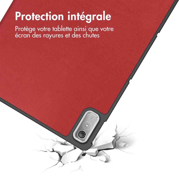 imoshion Coque tablette Trifold Lenovo Tab P11 (2nd gen) - Rouge