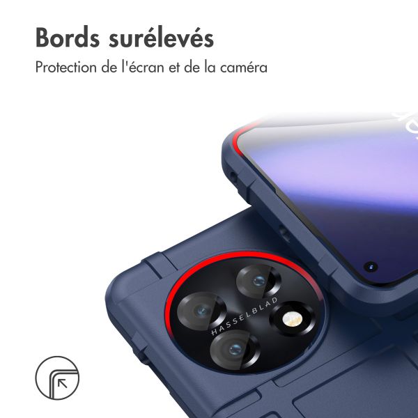 imoshion Coque Arrière Rugged Shield OnePlus 11 - Bleu foncé