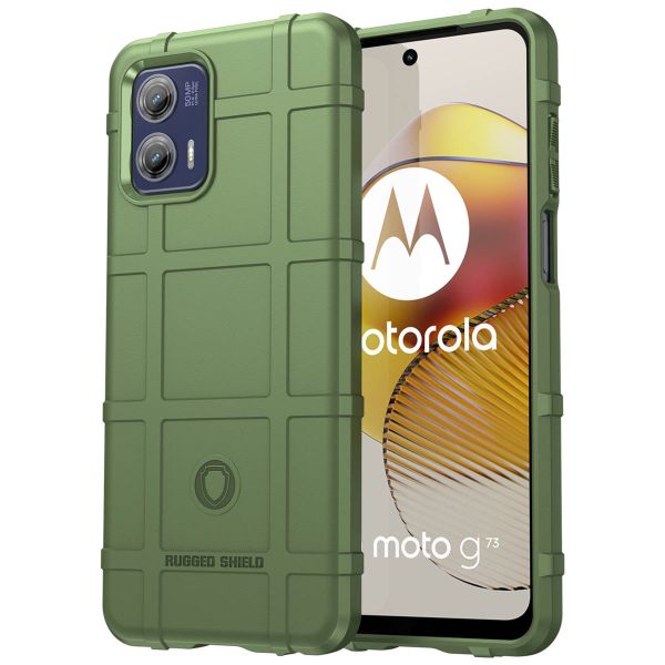 imoshion Coque Arrière Rugged Shield Motorola Moto G73 - Vert