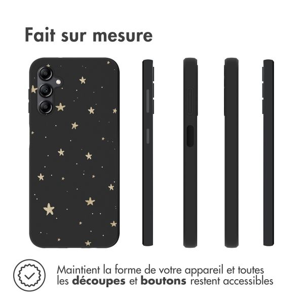 imoshion Coque Design Samsung Galaxy A14 (5G/4G) - Stars Gold