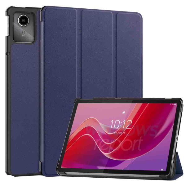 imoshion Coque tablette rigide Trifold Lenovo Tab M11 - Bleu foncé