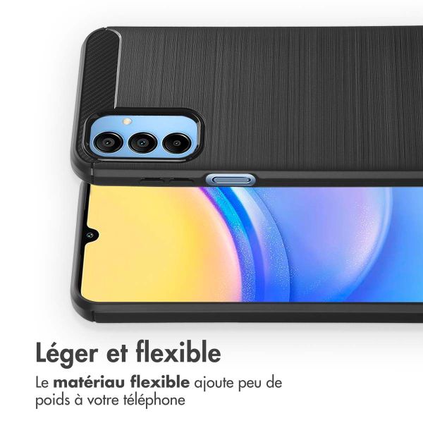 imoshion Coque Brushed Samsung Galaxy A15 (5G/4G) - Noir