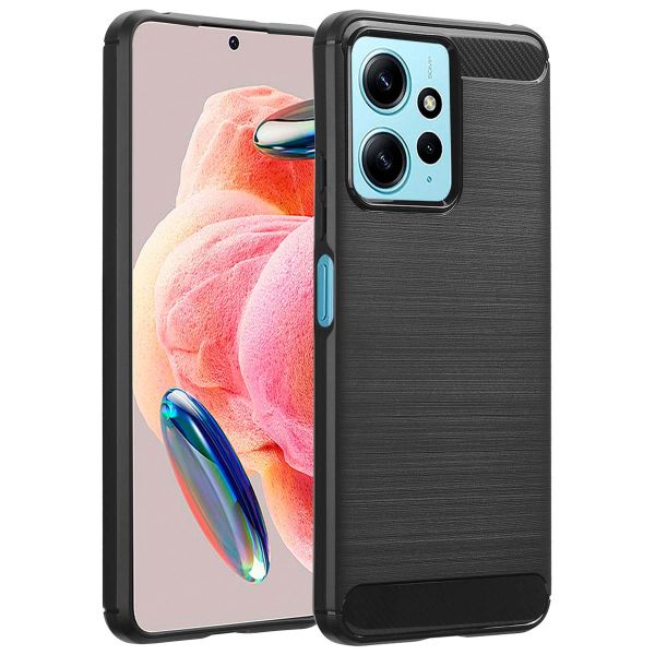 imoshion Coque Brushed Xiaomi Redmi Note 12 (4G) - Noir