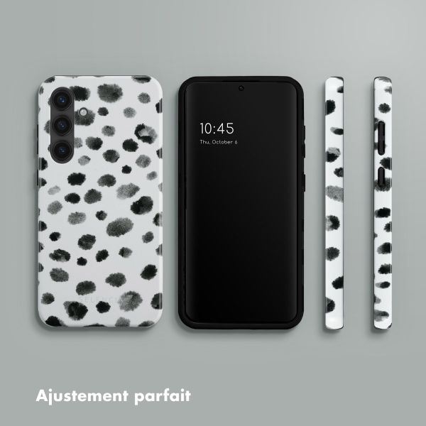 Selencia Coque arrière Vivid Samsung Galaxy S24 Plus  - Trendy Leopard