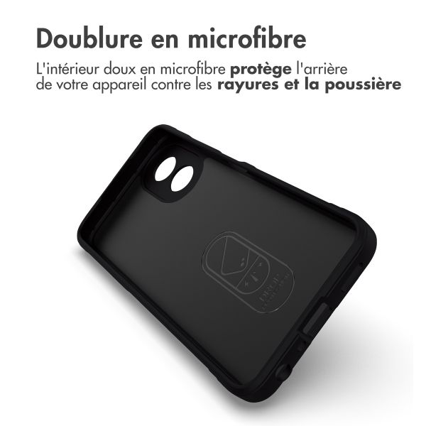 iMoshion Coque arrière EasyGrip Oppo A18 / Oppo A38 - Noir