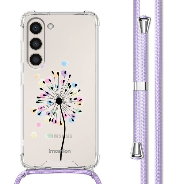 imoshion Coque Design avec cordon Samsung Galaxy S23 - Sandstone Dandelion