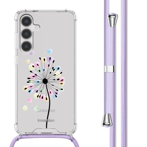 imoshion Coque Design avec cordon Samsung Galaxy S24 Plus - Sandstone Dandelion