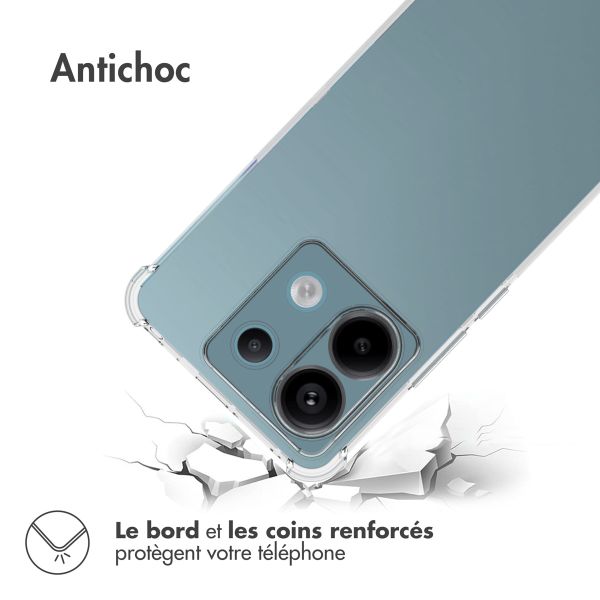 imoshion Coque antichoc Xiaomi Redmi Note 13 Pro (5G) / Poco X6 - Transparent