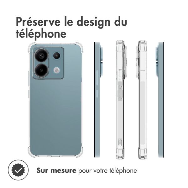 imoshion Coque antichoc Xiaomi Redmi Note 13 Pro (5G) / Poco X6 - Transparent