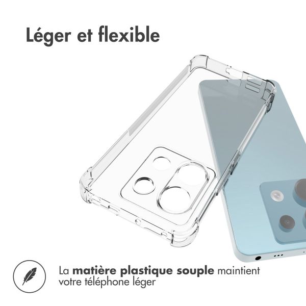 imoshion Coque antichoc Xiaomi Redmi Note 13 Pro (5G) / Poco X6 - Transparent