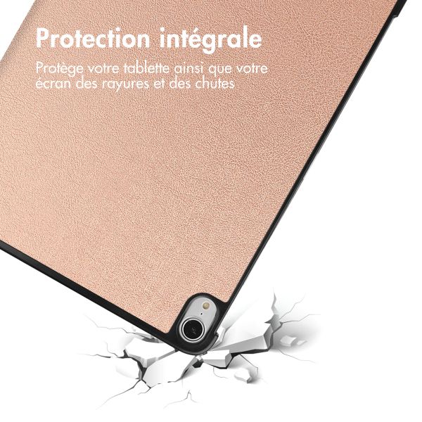 iMoshion Coque tablette Trifold iPad Air 13 pouces (2024) M2 - Rose Dorée