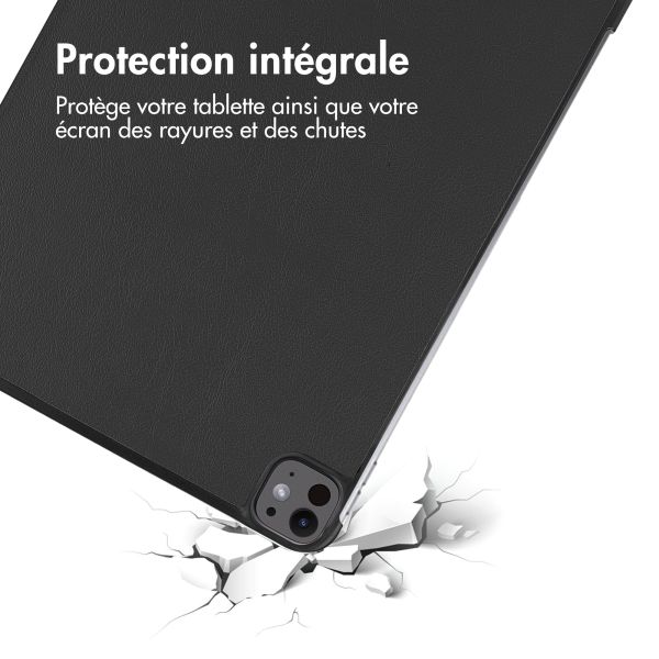 iMoshion Coque tablette Trifold iPad Pro 13 (2024) M4 - Noir