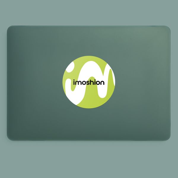 imoshion Coque Laptop MacBook Air 13 pouces (2018-2020) - A1932 / A2179 / A2337 - Vert foncé