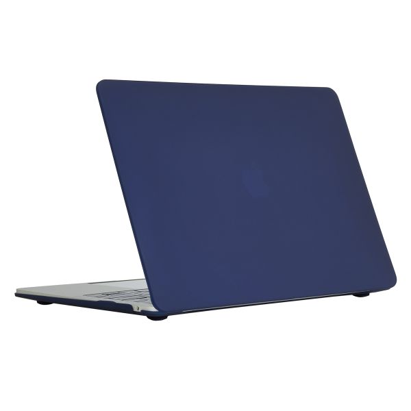 imoshion Coque Laptop MacBook Air 13 pouces (2022) / Air 13 pouces (2024) M3 chip - A2681 / A3113 - Bleu foncé