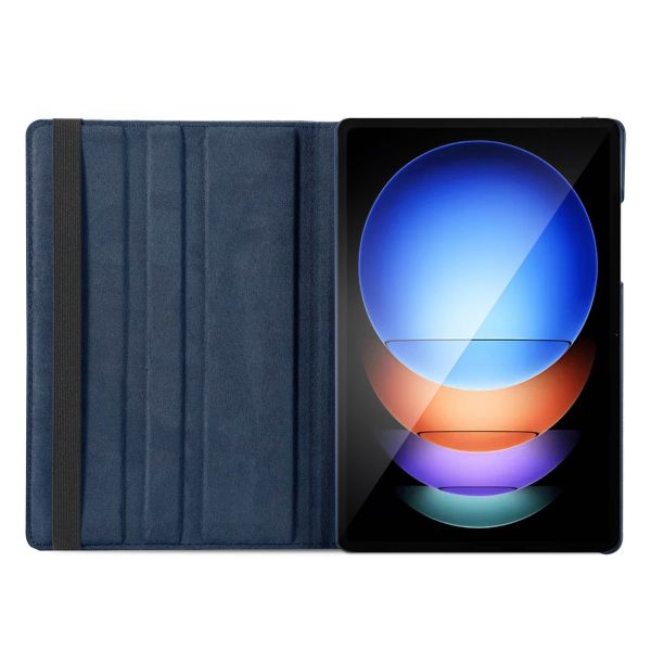 iMoshion Coque tablette rotatif à 360° Xiaomi Pad 6S Pro 12.4 - Bleu foncé