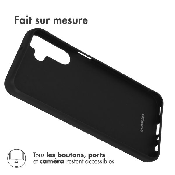 imoshion Coque Couleur Samsung Galaxy A25 (5G) - Noir