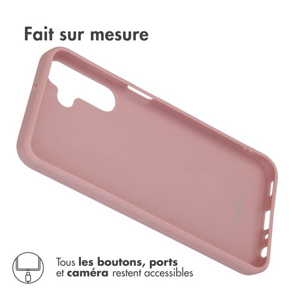 imoshion Coque Couleur Samsung Galaxy A25 (5G) - Dusty Pink