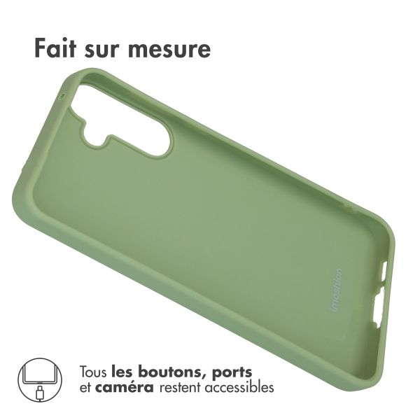 iMoshion Coque Couleur Samsung Galaxy A55 - Olive Green