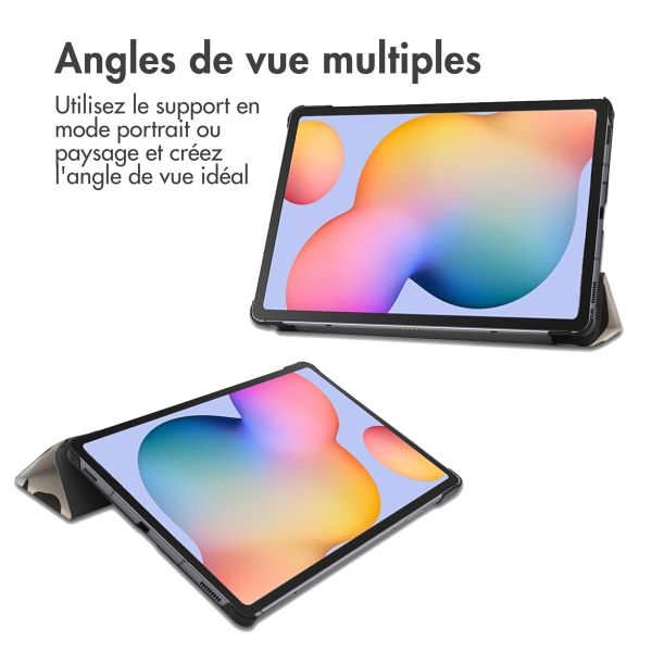 iMoshion Coque tablette Design Samsung Galaxy Tab S6 Lite (2020-2024) - Leopard