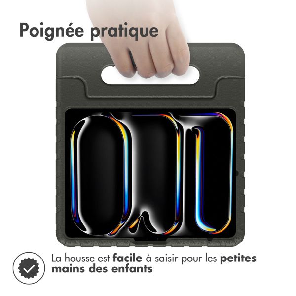 imoshion Coque kidsproof avec poignée iPad Pro 11 (2024) M4 - Noir