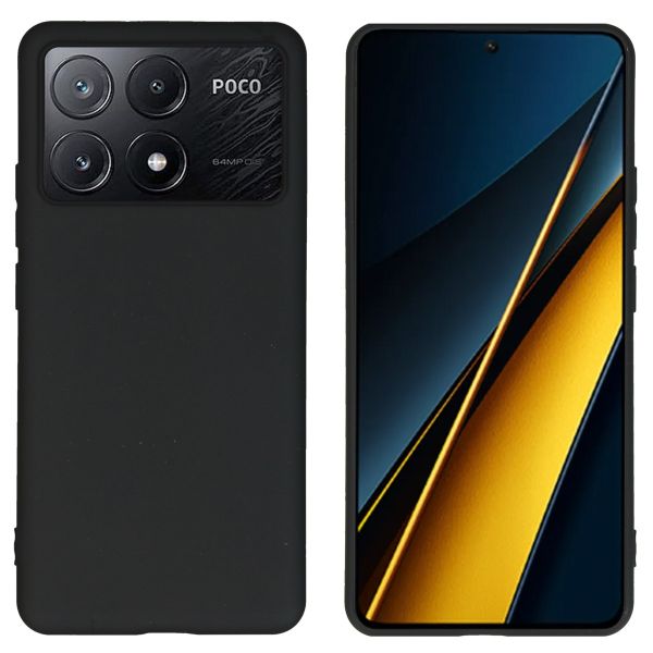 imoshion Coque Couleur Xiaomi Poco X6 Pro - Noir