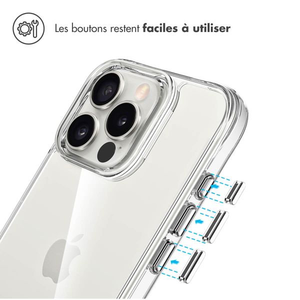 imoshion Coque Rugged Air iPhone 16 Pro - Transparent