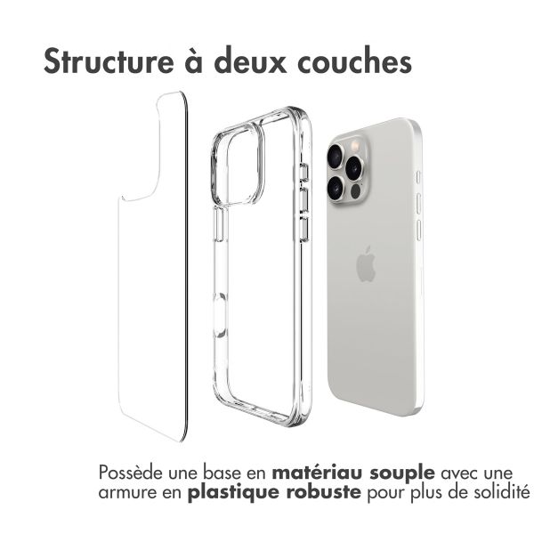 imoshion Coque Rugged Air iPhone 16 Pro - Transparent