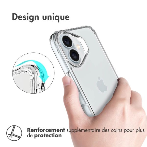 imoshion Coque Rugged Air iPhone 16 Plus - Transparent