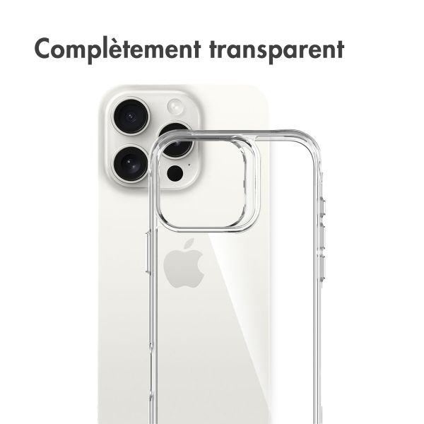 imoshion Coque Rugged Air iPhone 16 Pro Max - Transparent