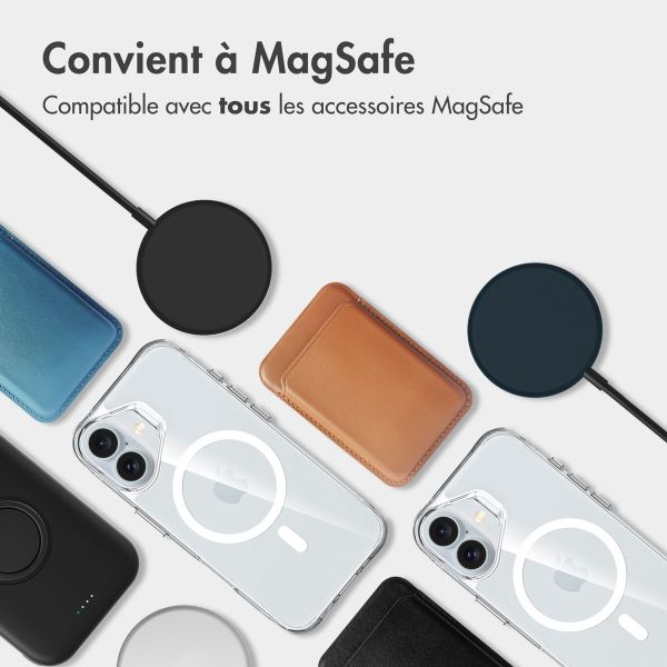 imoshion Coque Rugged Air MagSafe iPhone 16 - Transparent