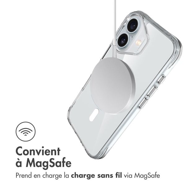 imoshion Coque Rugged Air MagSafe iPhone 16 - Transparent