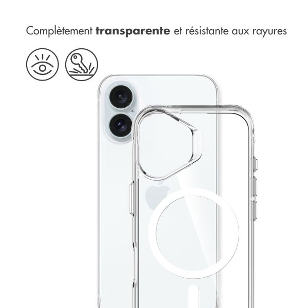 imoshion Coque Rugged Air MagSafe iPhone 16 Plus - Transparent