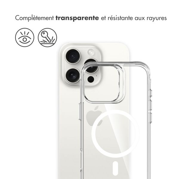 imoshion Coque Rugged Air MagSafe iPhone 16 Pro Max - Transparent