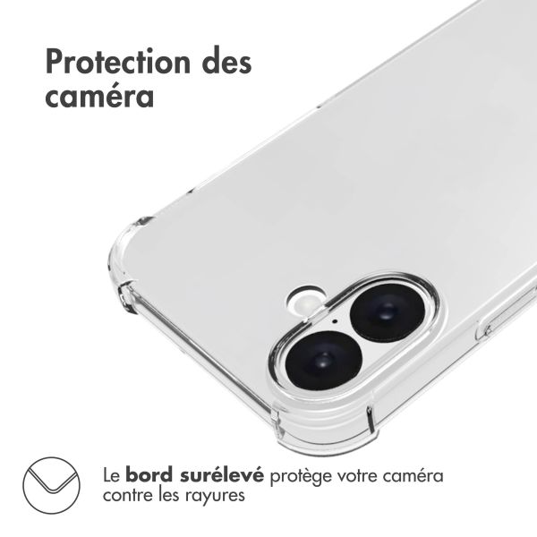 imoshion Coque antichoc iPhone 16 Plus - Transparent