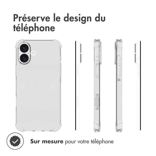 imoshion Coque antichoc iPhone 16 Plus - Transparent