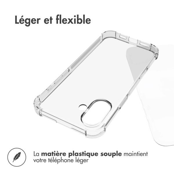 imoshion Coque antichoc iPhone 16 Plus - Transparent