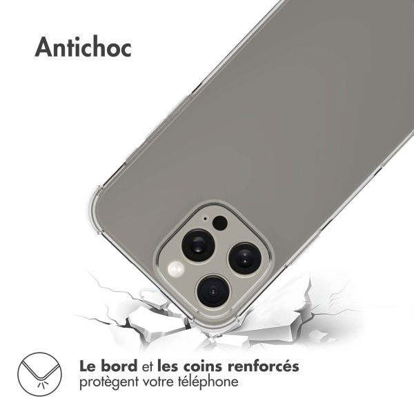 iMoshion Coque antichoc iPhone 16 Pro Max - Transparent