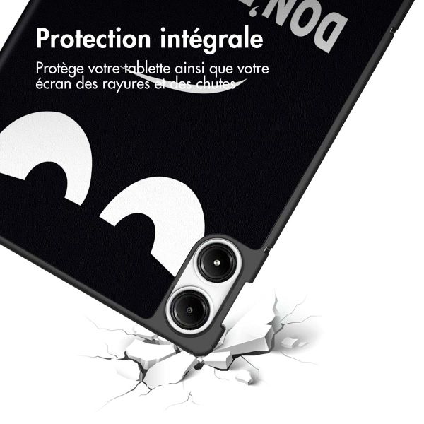 imoshion Coque tablette Design Trifold  Xiaomi Redmi Pad Pro / POCO Pad - Don't touch