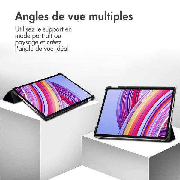 imoshion Coque tablette Design Trifold  Xiaomi Redmi Pad Pro / POCO Pad - Don't touch