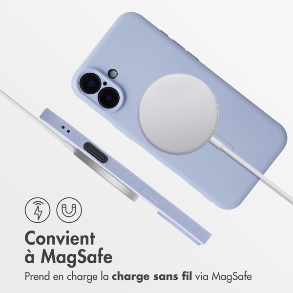 imoshion Coque Couleur avec MagSafe iPhone 16 - Lilas