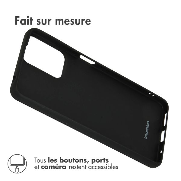 iMoshion Coque Couleur Motorola Moto G24 / G04 - Noir