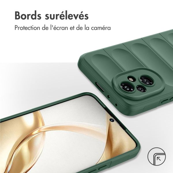 imoshion Coque arrière EasyGrip Honor 200 - Vert foncé