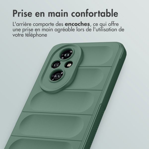 imoshion Coque arrière EasyGrip Honor 200 - Vert foncé