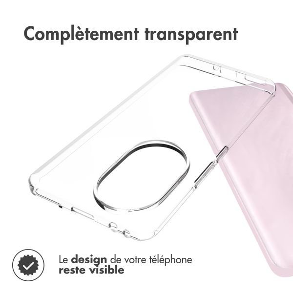 Accezz Coque Clear Honor 200 Pro - Transparent