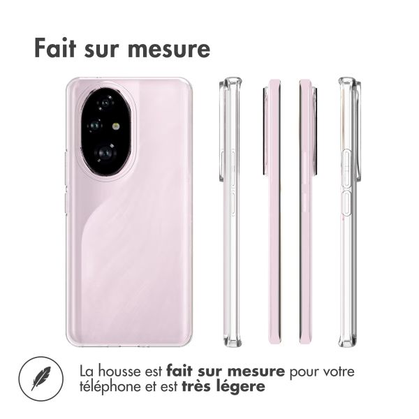 Accezz Coque Clear Honor 200 Pro - Transparent