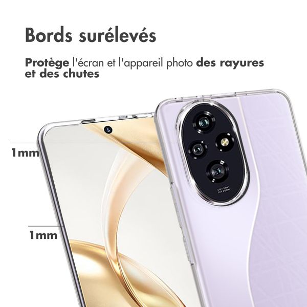 Accezz Coque Clear Honor 200 - Transparent