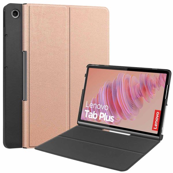 imoshion Coque tablette Lenovo Tab Plus - Rose Dorée