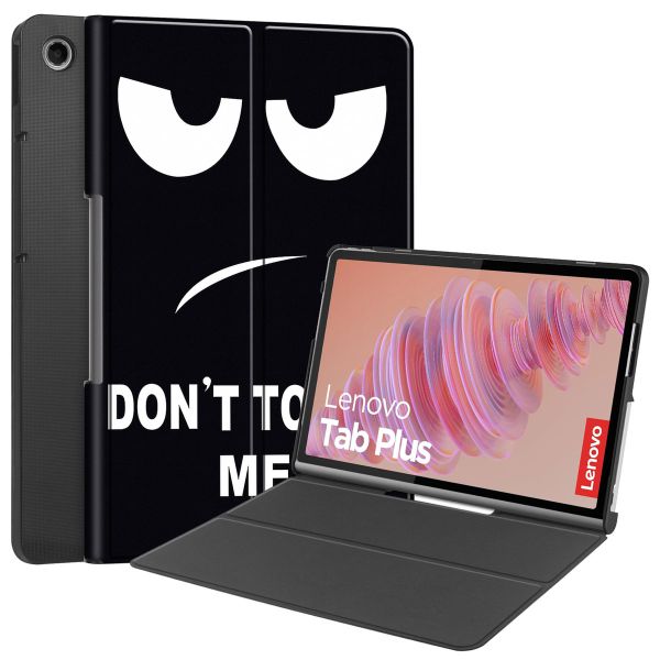 imoshion Coque tablette Design Lenovo Tab Plus - Don't touch